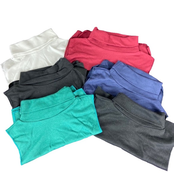 successories inc Accessories - Successories Fake Detachable Turtle Necks Set of 6